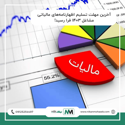 آخرین مهلت تسلیم اظهارنامه‌های مالیاتی مشاغل 1403 فرا رسید!